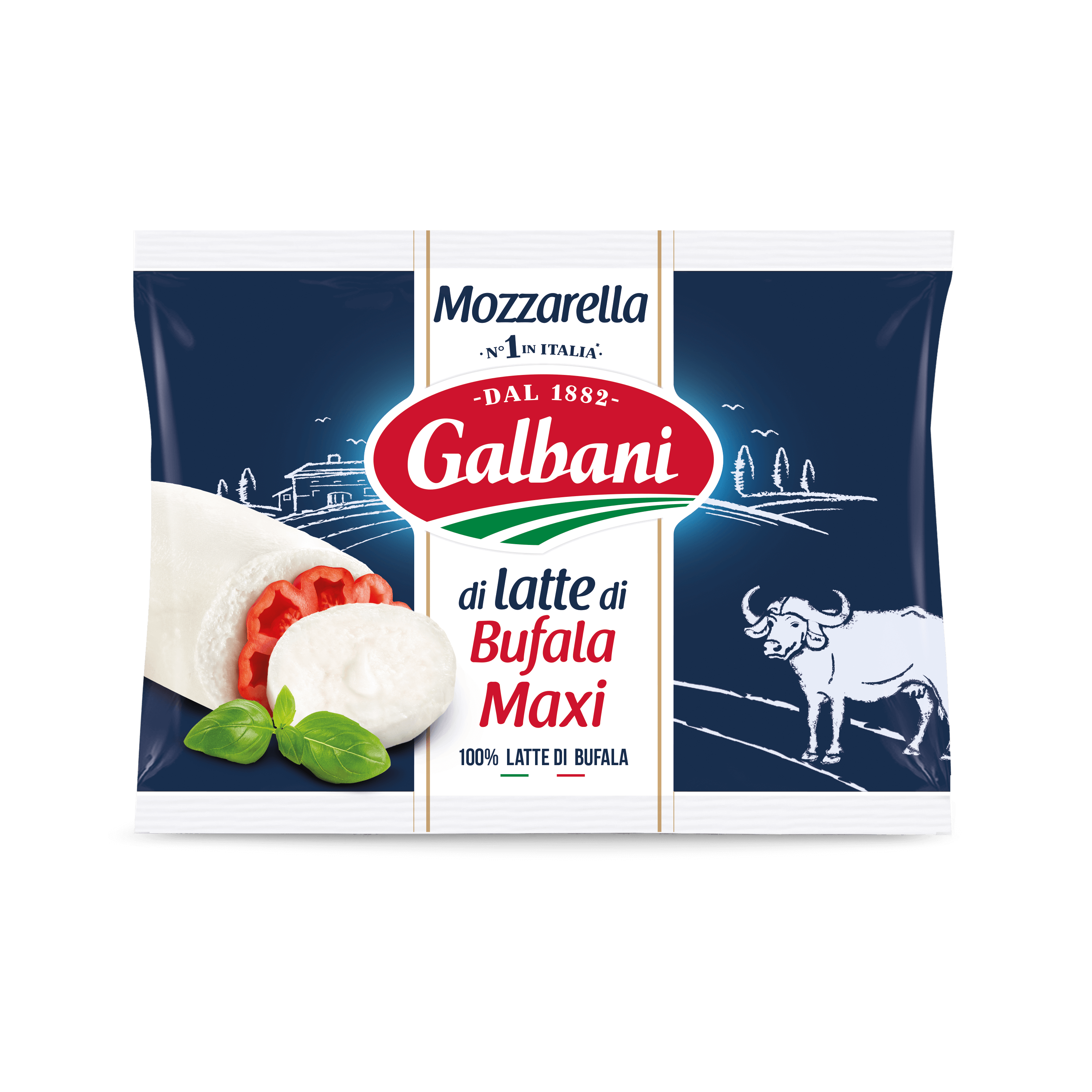 Galbani Mozzarella di Latte di Bufala Maxi 200g - Galbani