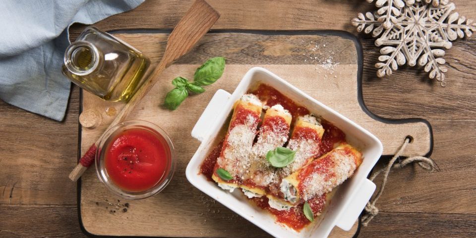 Canelloni mit Ricotta und Spinat - Galbani